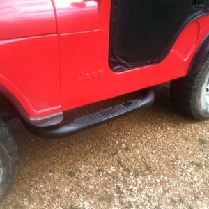 Nerf Bars On 1975 Jeep Cj5