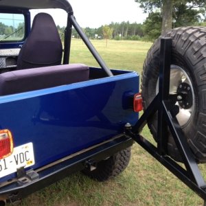 Jeep Swing Out Spare