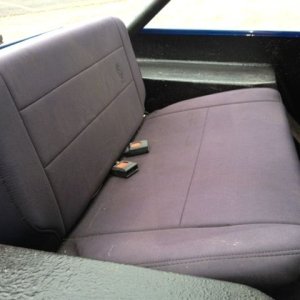 Jeep Rear Seat