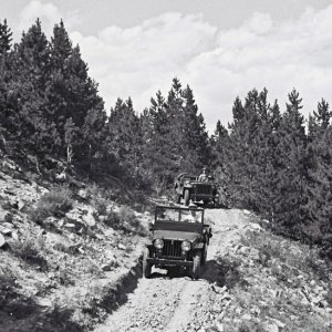 Steam Engine Black Canyon Trail Jeeps 1947-49