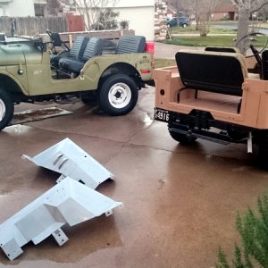 1971 Cj-5 And 1946 Cj-2a