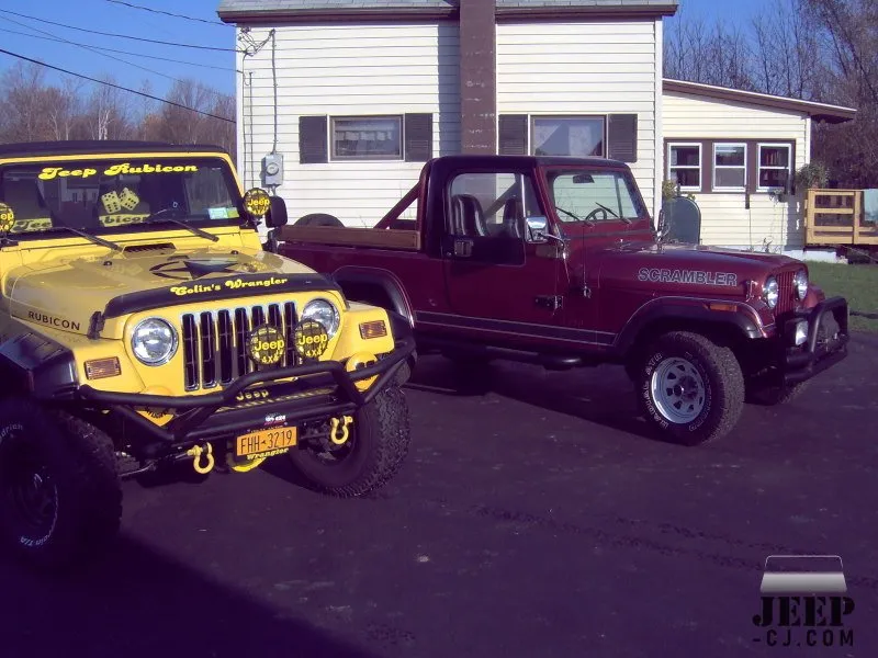 '04 Tj Rubi, And '81 Scrambler.