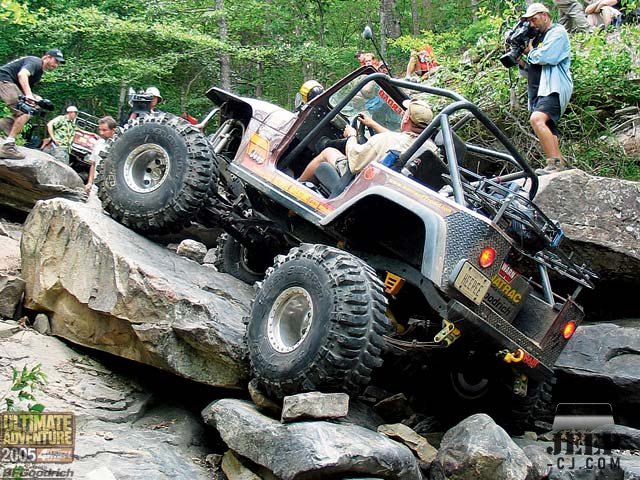 131 0512 Adv 17 Z  1984 Jeep Cj7  Sam Patton Rock Crawling Petersons 4wd