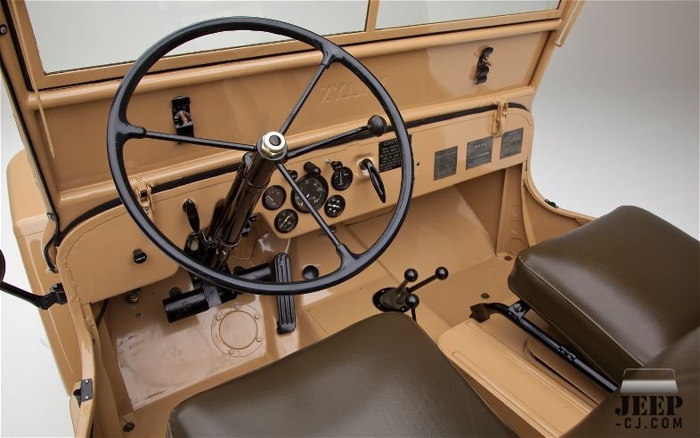 1945 Willys Cj2a Interior