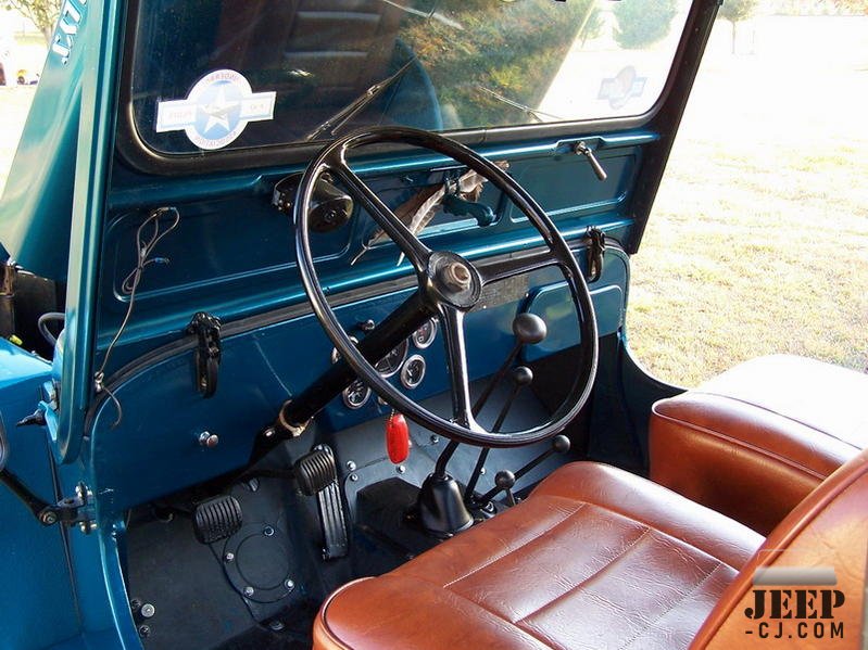 1948 Cj3a Interior