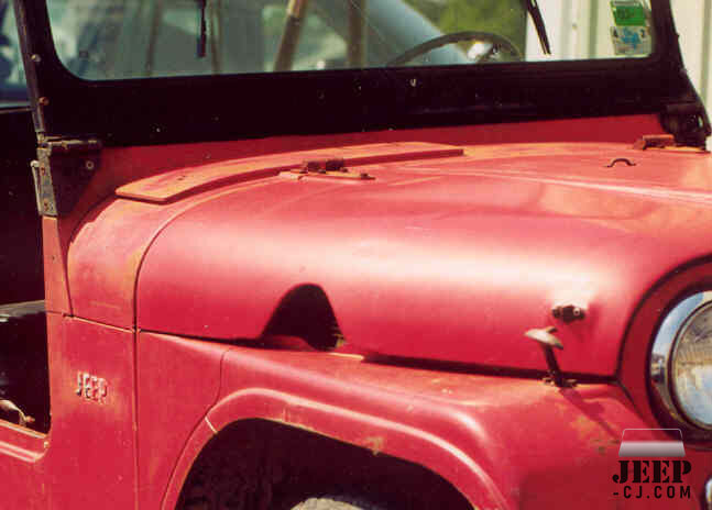 1954 Cj5 Cowl And Hood