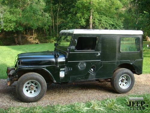 1966 C J 6 Hardtop Green