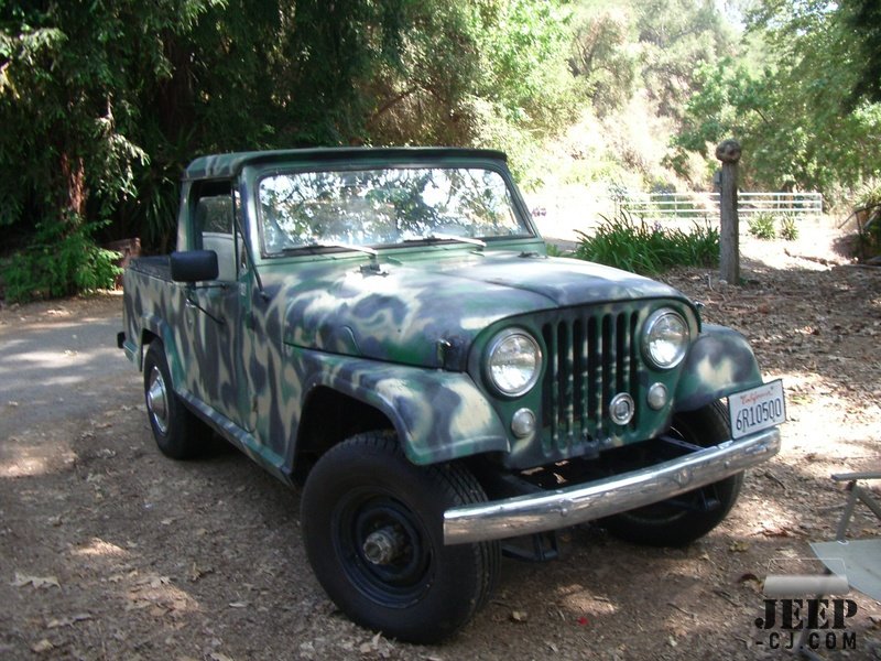 1967 Jeepster 1/2 Cab