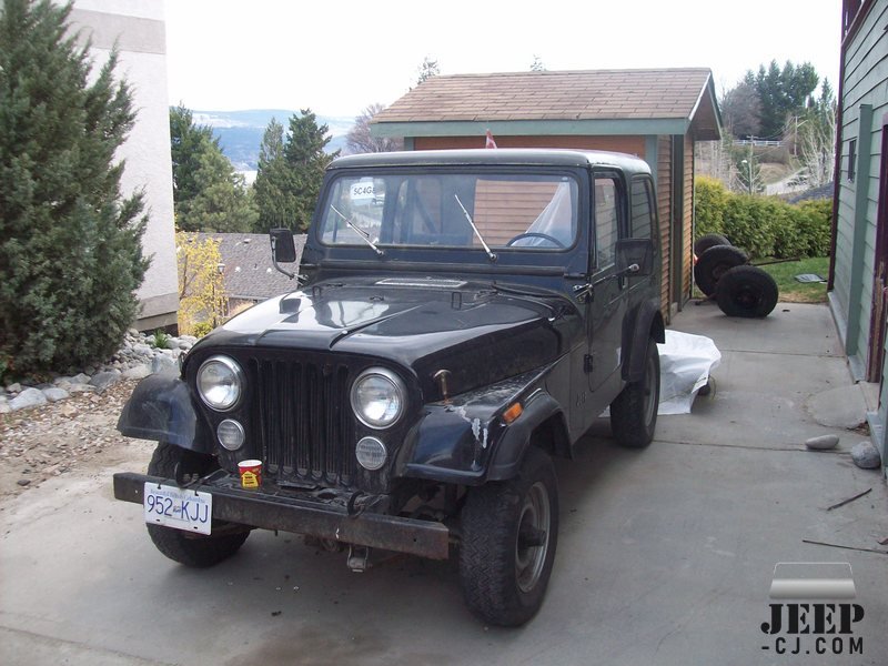 1983 Cj7 &quot;black Jeep&quot;