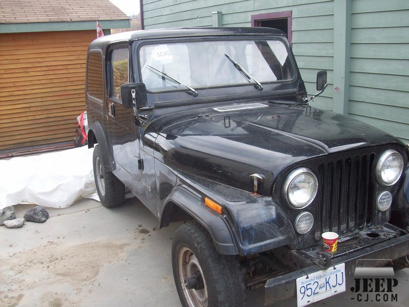 1983 Cj7 &quot;black Jeep&quot;