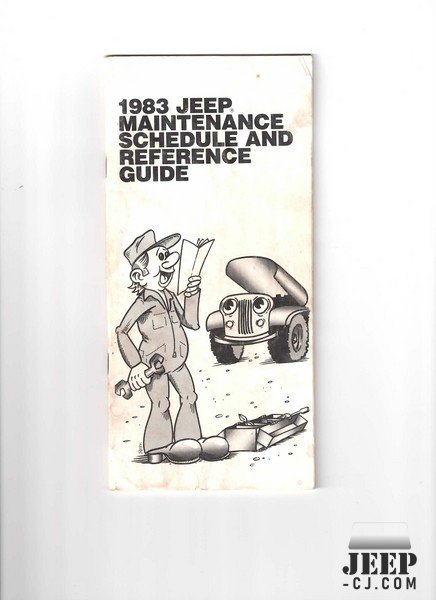 1983 Maintenance Guide