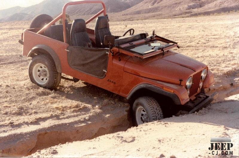 1986 Jeep Stuck
