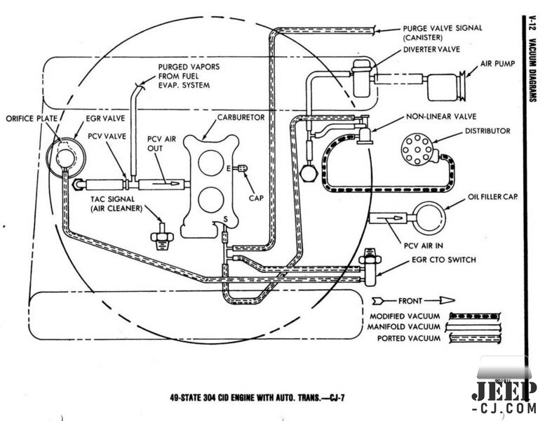 304 W/ Auto Vac Diagram