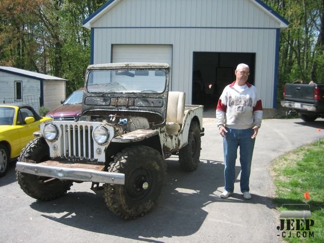 48 Willys. Moves By Itself!