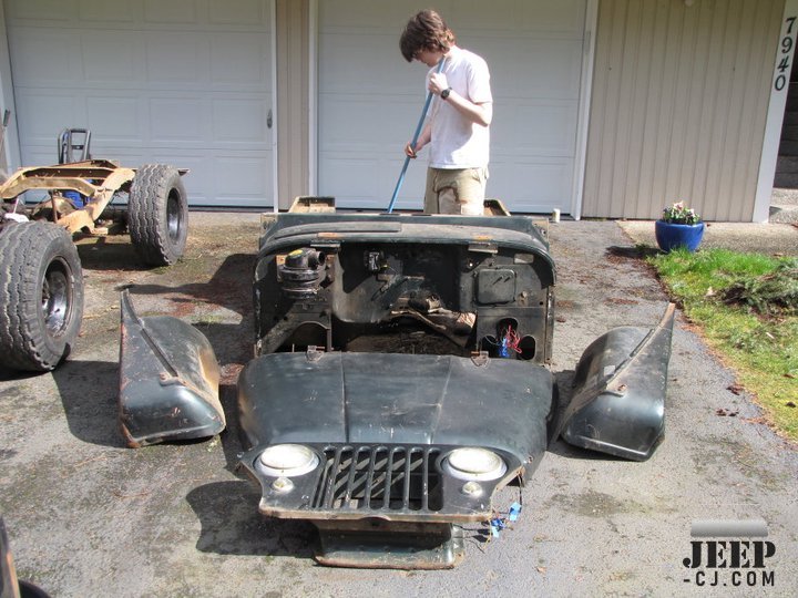 59 Willys Rebuild