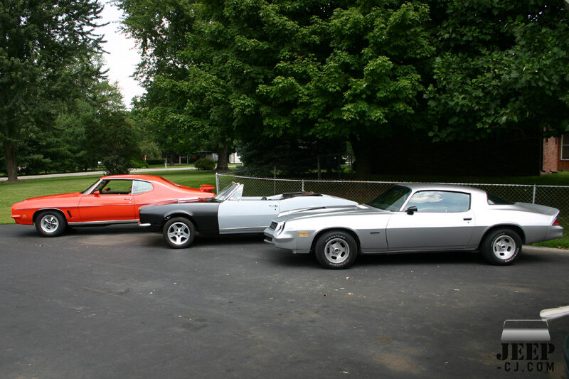 72 Gto, 67 Camaro, 80 Camaro