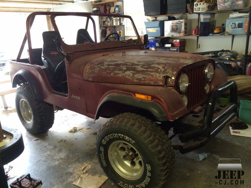 75 Cj5 Project