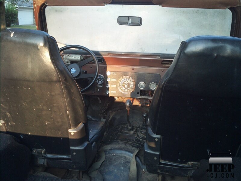 78 Cj5 Seats