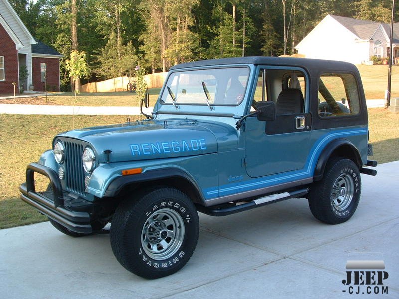 85' Laredo, 86' Renegade And The Hawg.