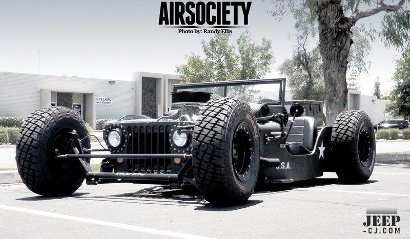 A Ratrod Jeep 