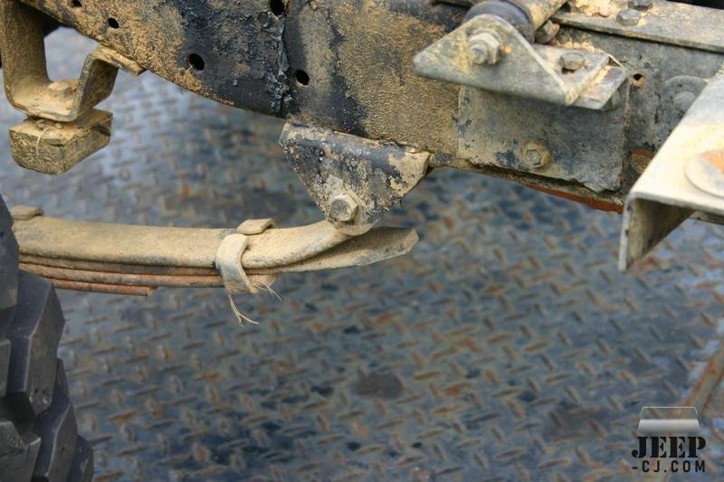 Bent Leaf Spring