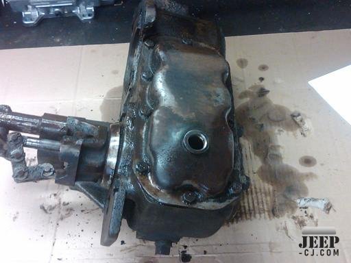 Bottom Of Transfer Case