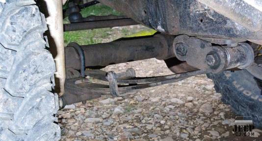 Broken Leaf Spring