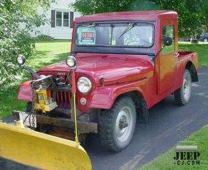 C J 6 Halfcab And Plow