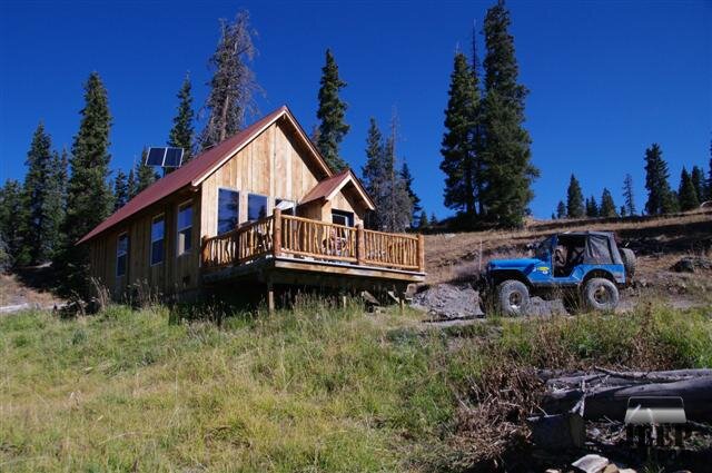 Cabin In The Mountains Near Silverton Co