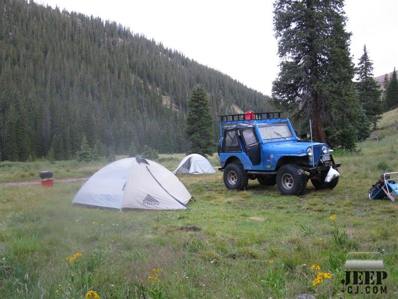 Campsite Near Lake City, Co