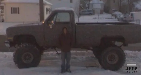 Chevy On 44's