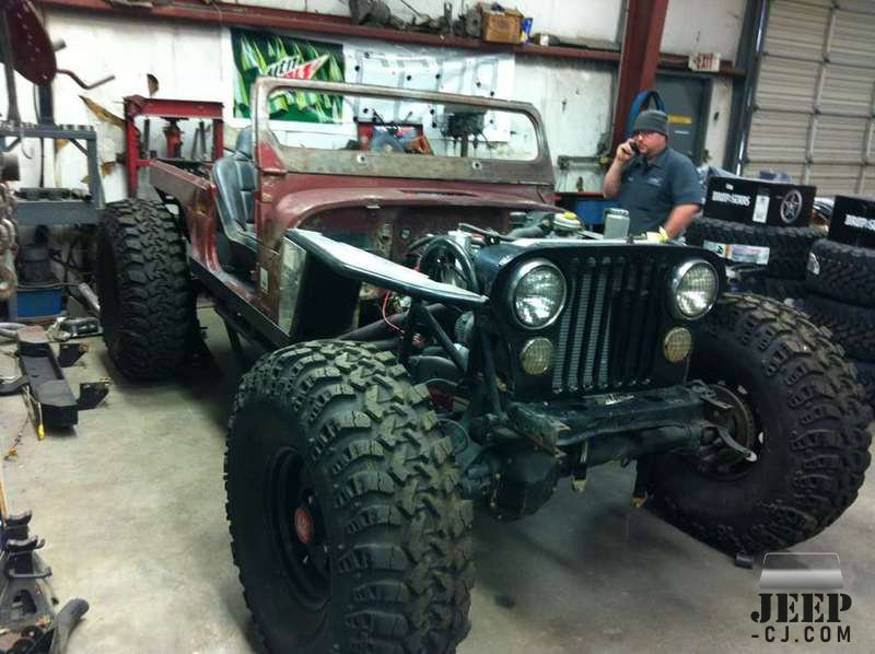 Cj-7 Under Construction