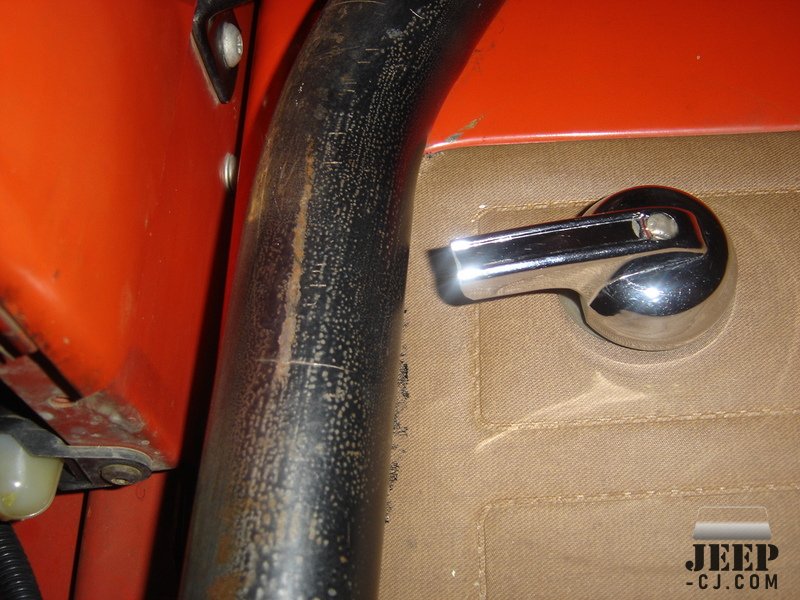 Cj Window Crank Remedy When 6-pt Rollbar Installed