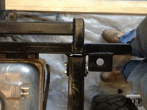 Cj5 Rear Bumper Crossmember