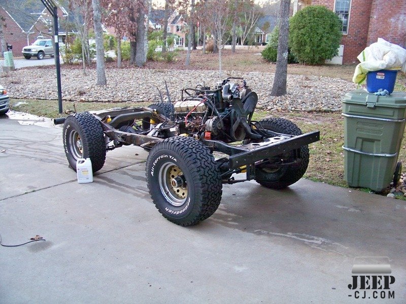 Cj5 Rolling Frame 