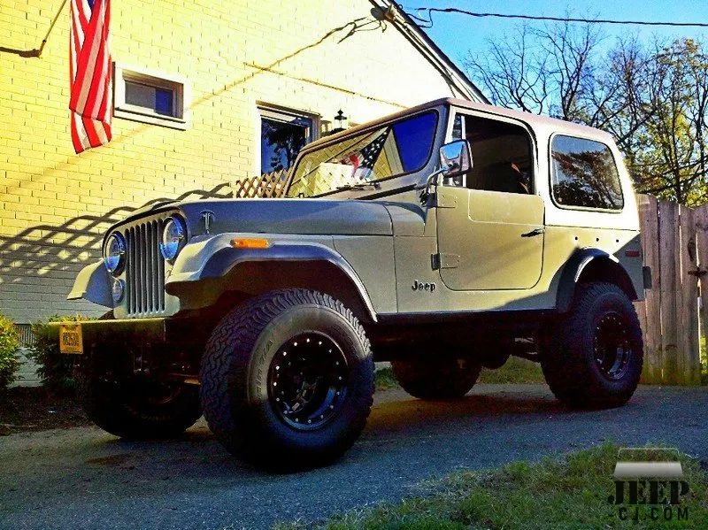 Cj7 2.5&quot; Lift 33's