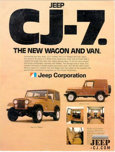 Cj7 Wagon And Van