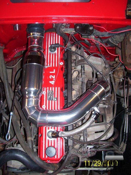 Cold Air Intake On '83 Cj7