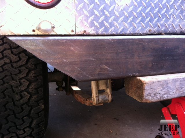 Custom Bumper In Progress 2