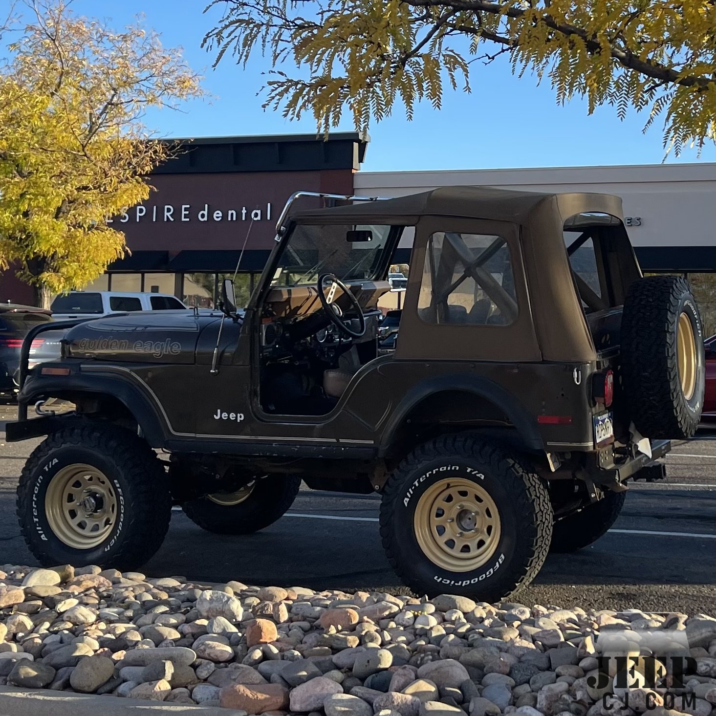 Driver's Side | Ripsnort | 1977 Jeep CJ-5 Golden Eagle