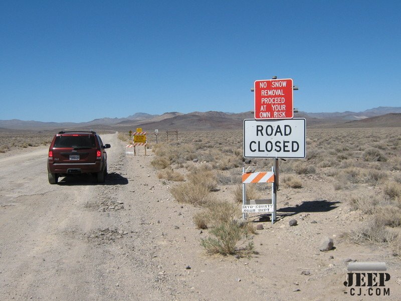 Entering Saline Valley