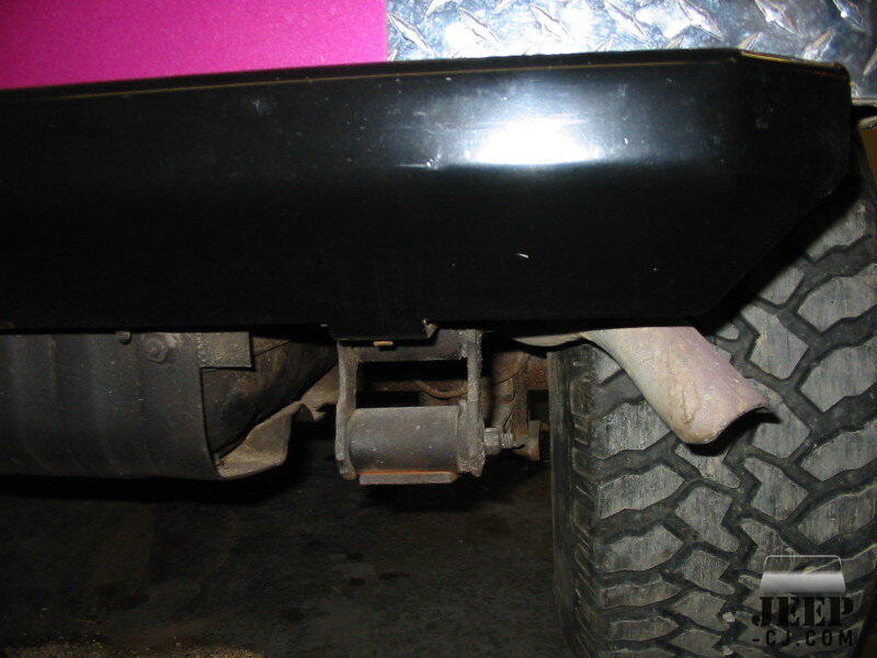 Exhaust Exit Passenger Side