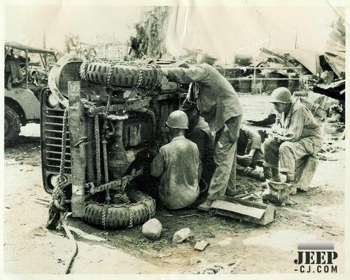 Fixing Jeep Wwii