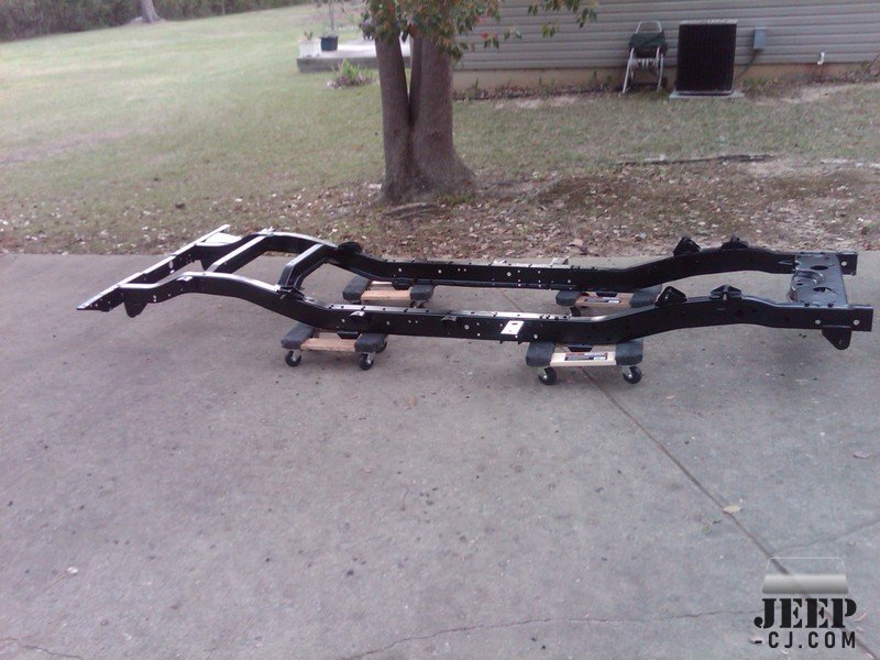 Frame Off Of The Trailer