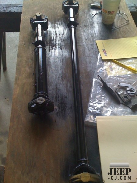 Front And Rear Drive Shafts