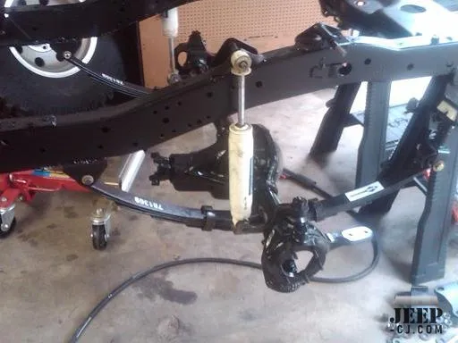 Front Shock Mock Up