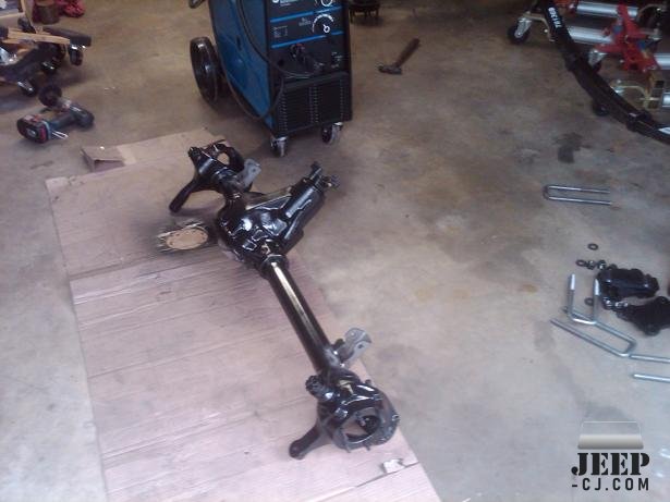 Front Shock Mounts Welded