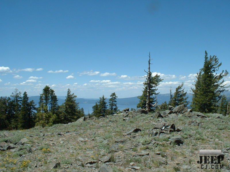 High Above Lake Tahoe