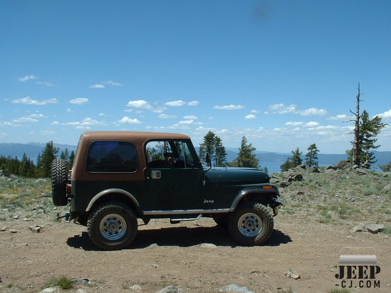 High Above Lake Tahoe