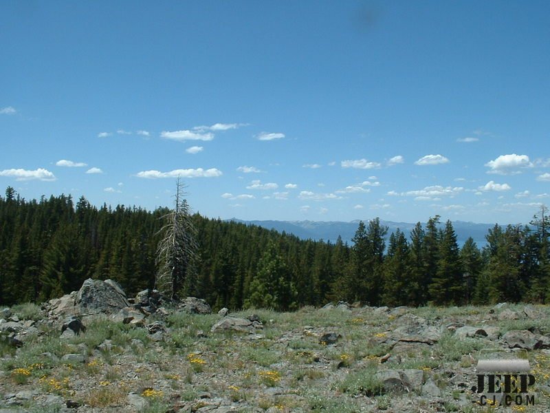 High Above Lake Tahoe